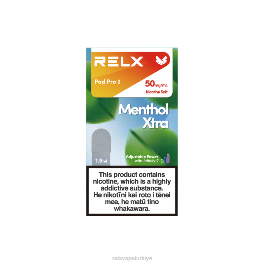 RELX Elektronik Sigara Fiyat - RELX pod pro 2 - 3 bölme 22F0101 mentol xtra