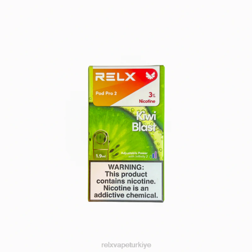RELX Istanbul - RELX pod pro 2 - 3 bölme 22F0116 kivi patlaması
