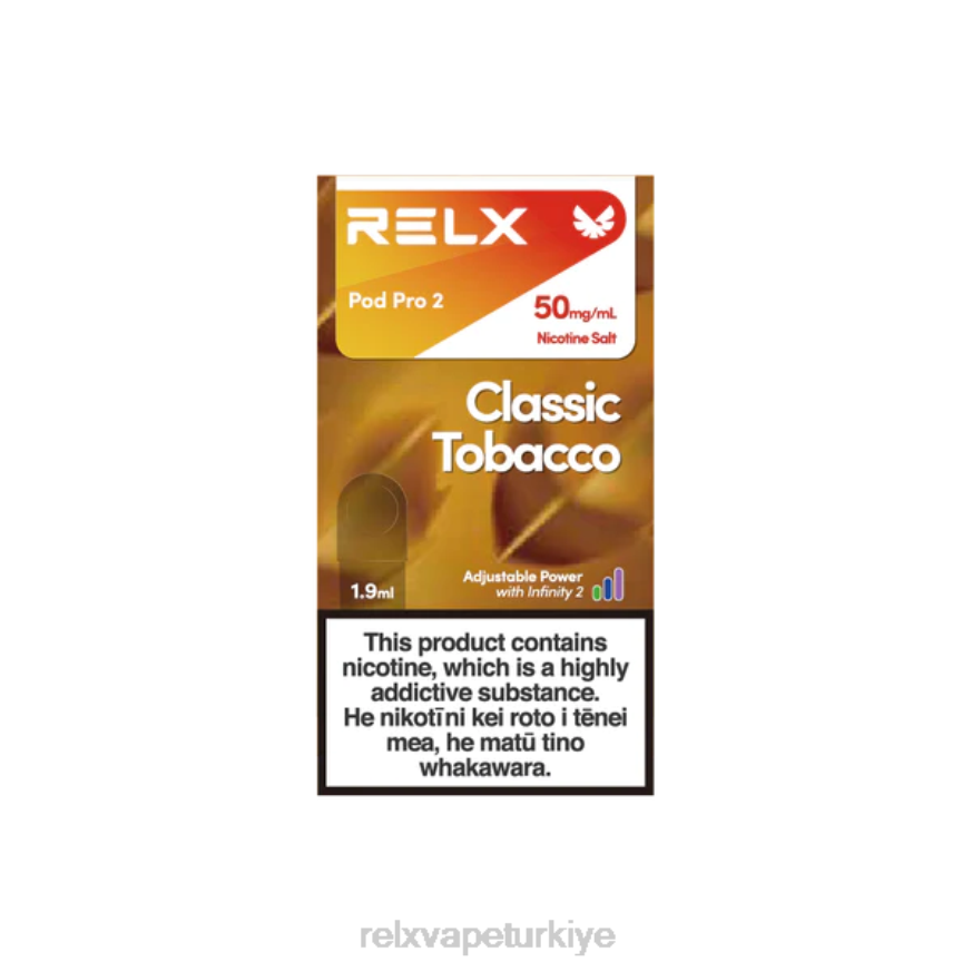 RELX Pod Fiyat - RELX pod pro 2 - 3 bölme 22F0110 klasik tütün