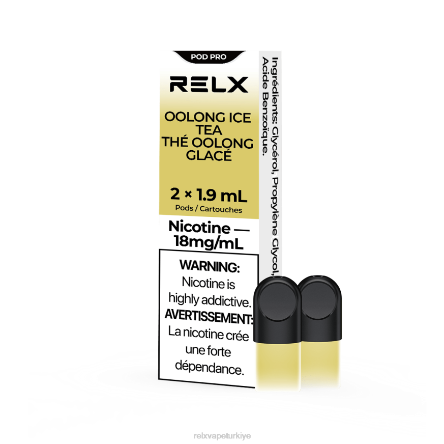 RELX Vape Ankara - RELX pod pro - 2 bölme 22F014 oolong buzlu çay