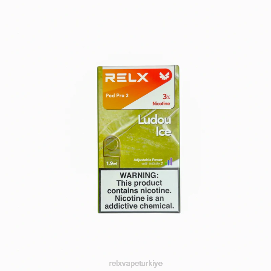 RELX Vape Pod - RELX pod pro 2 - 3 bölme 22F097 maş fasulyesi buz