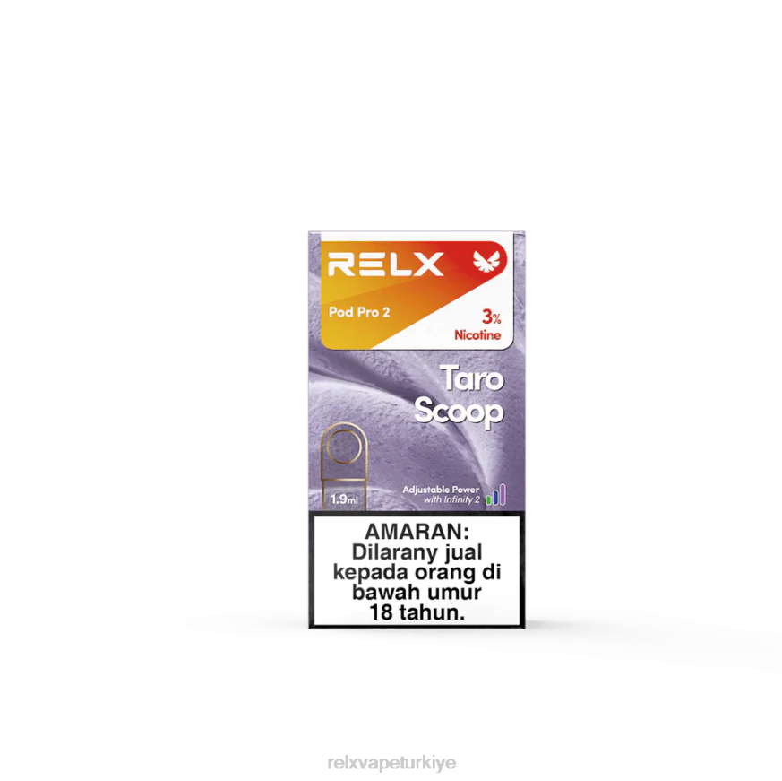 RELX Vape Shop - RELX pod pro 2 - 3 bölme 22F0108 taro kepçesi