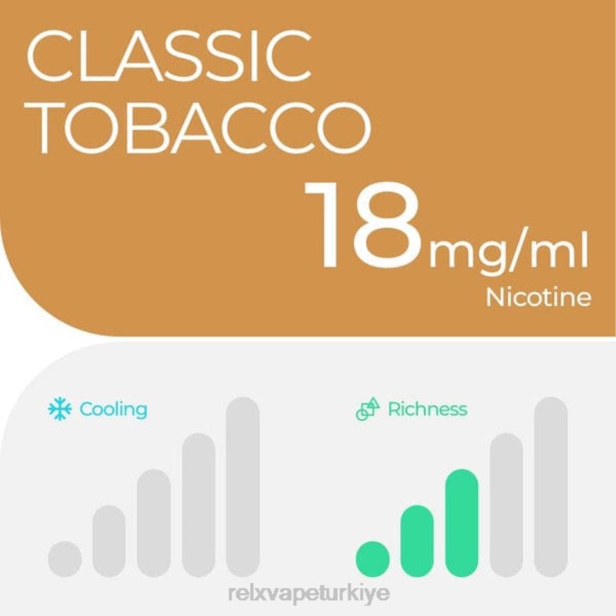RELX Vape Türkiye - RELX pod pro - 2 bölme 22F022 klasik tütün