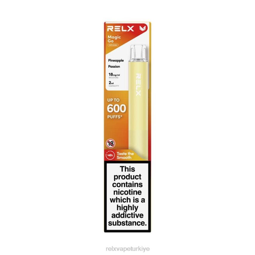 RELX Vape Price - RELX MagicGo ga600 22F039 ananas tutkusu