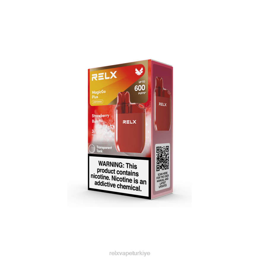 RELX Türkiye - RELX MagicGo artı sa600 22F052 çilek patlaması