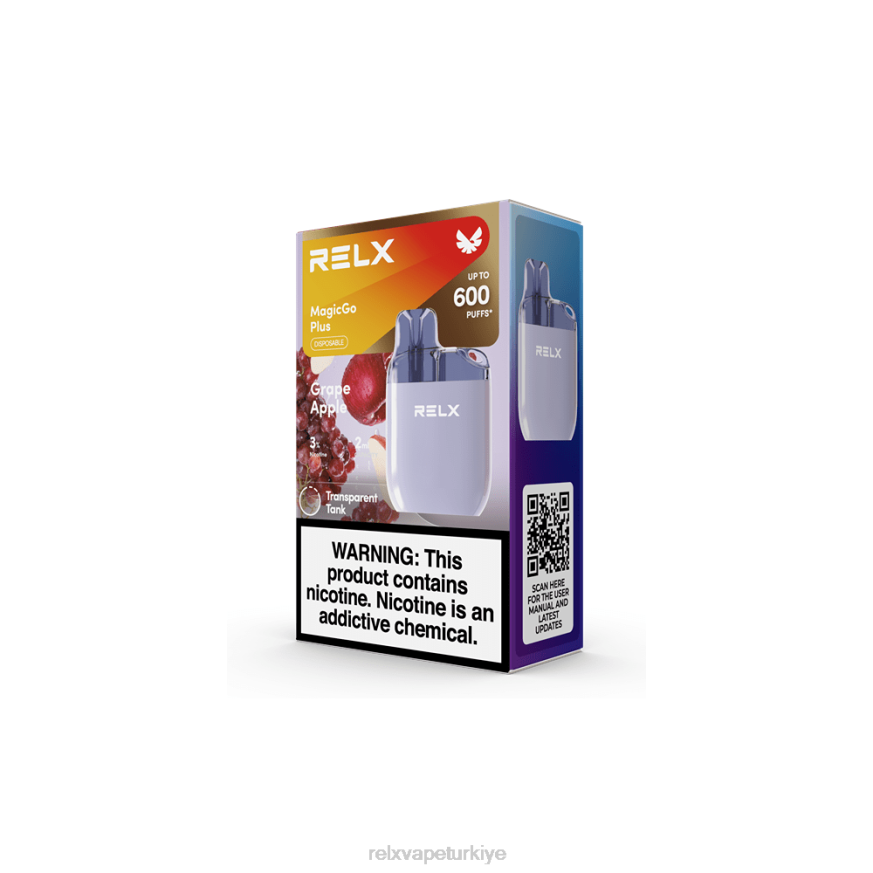 RELX Vape Pod - RELX MagicGo artı sa600 22F057 üzüm elması