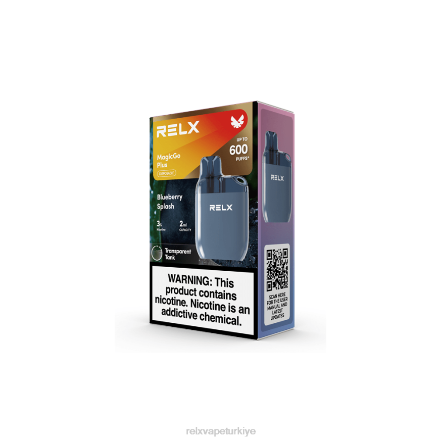 RELX Vape Türkiye - RELX MagicGo artı sa600 22F053 yaban mersini sıçrama