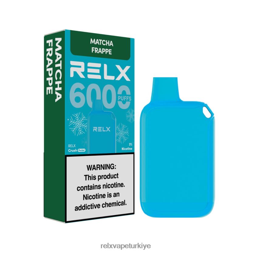 RELX Elektronik Sigara | matcha frappe RELX Crush Pocket 6000 buzlu L0ZT4217