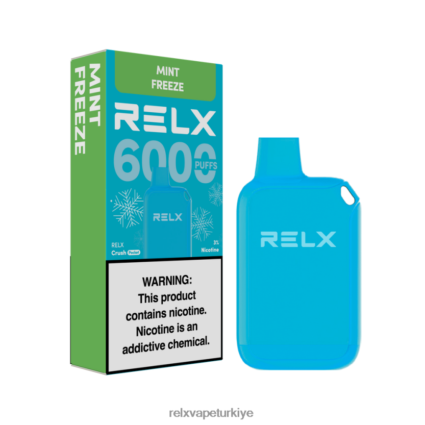 RELX Istanbul | nane dondurma RELX Crush Pocket 6000 buzlu L0ZT4212