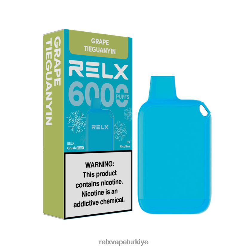 RELX Vape Ankara | üzüm bağıguanyin RELX Crush Pocket 6000 buzlu L0ZT4218