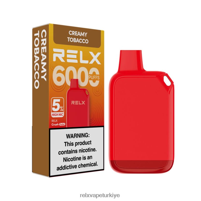 RELX Vape Price | kremalı tütün RELX Crush Pocket 6000 %5 yüksek nic L0ZT4228