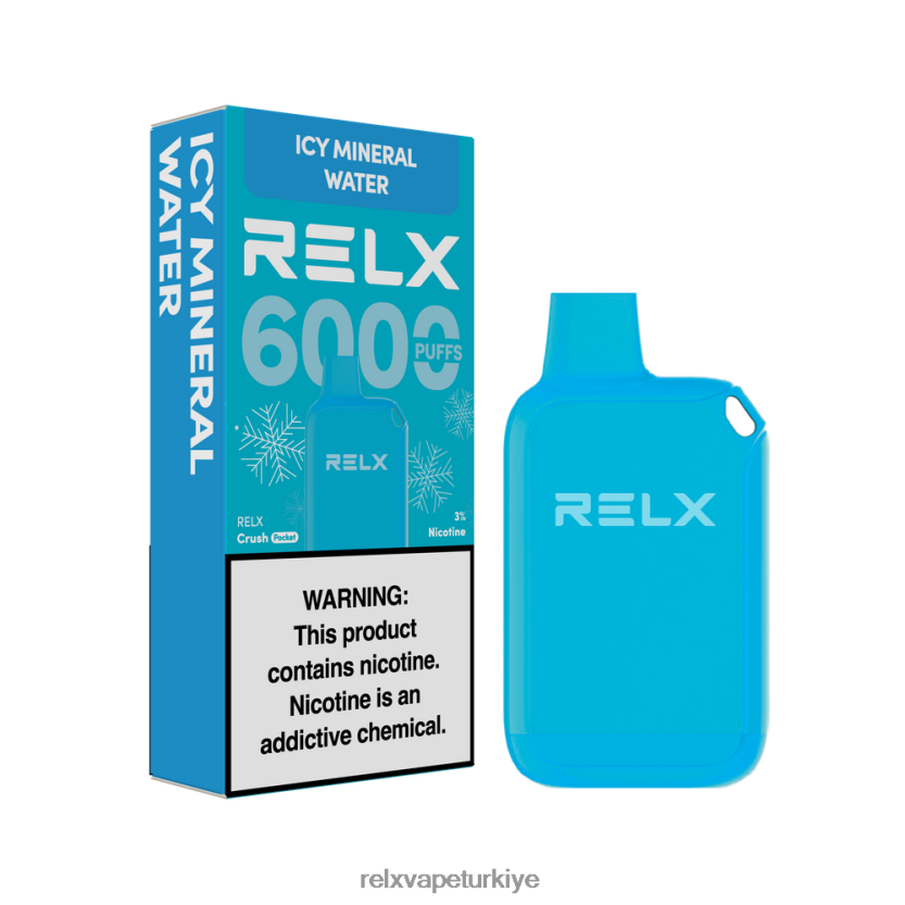 RELX Vape Türkiye | buzlu maden suyu RELX Crush Pocket 6000 buzlu L0ZT4223