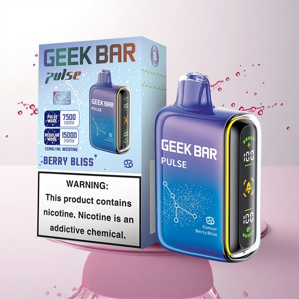 GEEK BAR Pulse 15000 Puffs Burç Serisi 16ML 5% Nikotin 650mAh