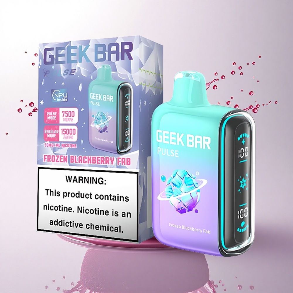 GEEK BAR Pulse 15000 Puffs Dondurulmuş Sürüm 16ML Nikotin%5 650mAh