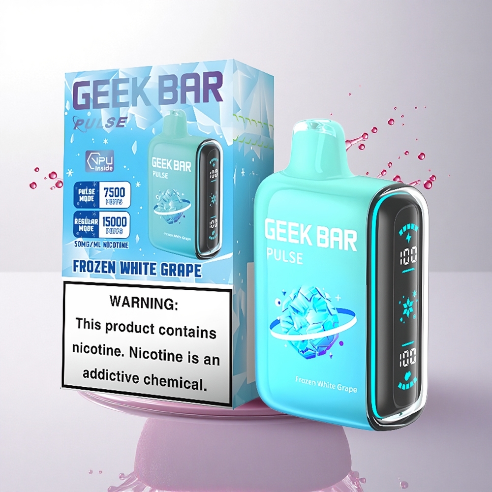 GEEK BAR Pulse 15000 Puffs Dondurulmuş Sürüm 16ML Nikotin%5 650mAh