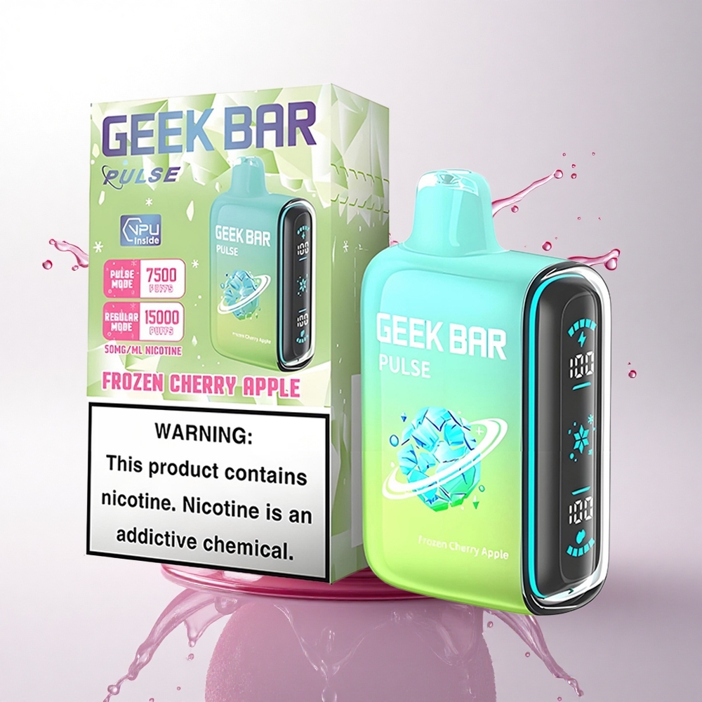 GEEK BAR Pulse 15000 Puffs Dondurulmuş Sürüm 16ML Nikotin%5 650mAh