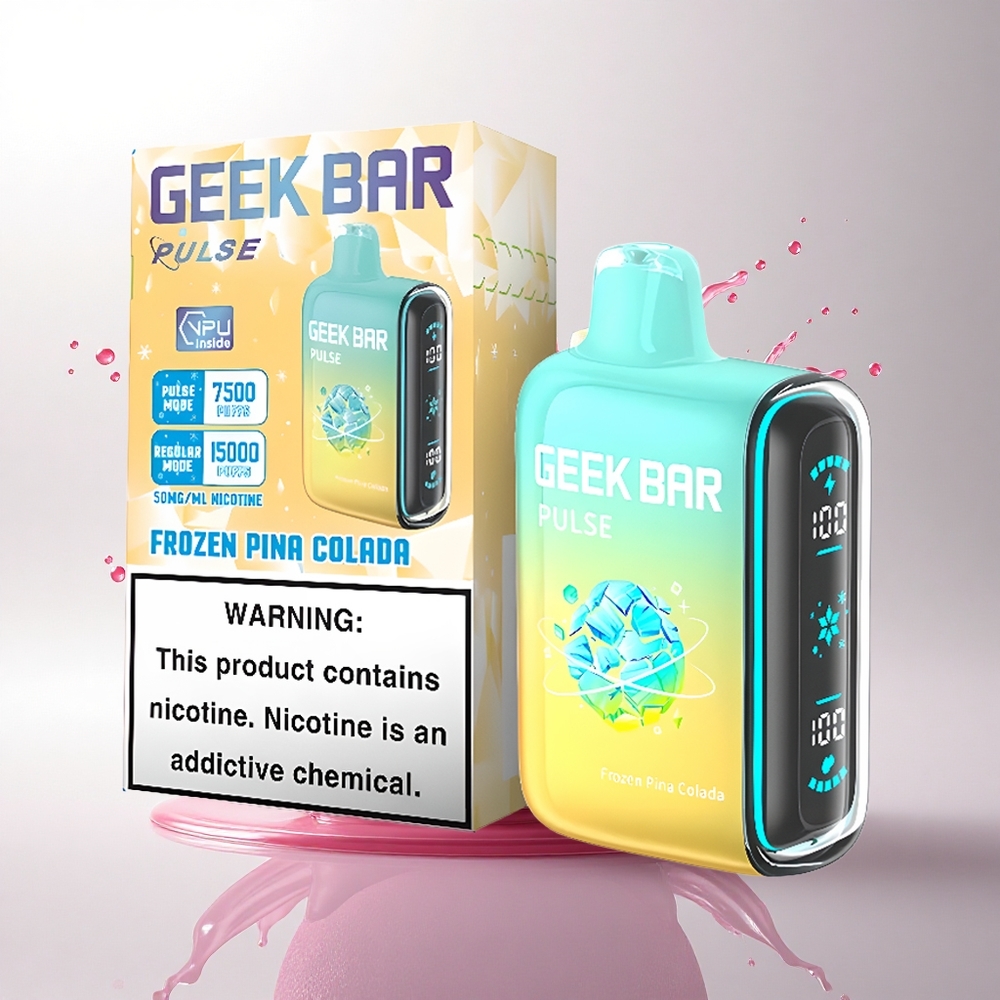 GEEK BAR Pulse 15000 Puffs Dondurulmuş Sürüm 16ML Nikotin%5 650mAh