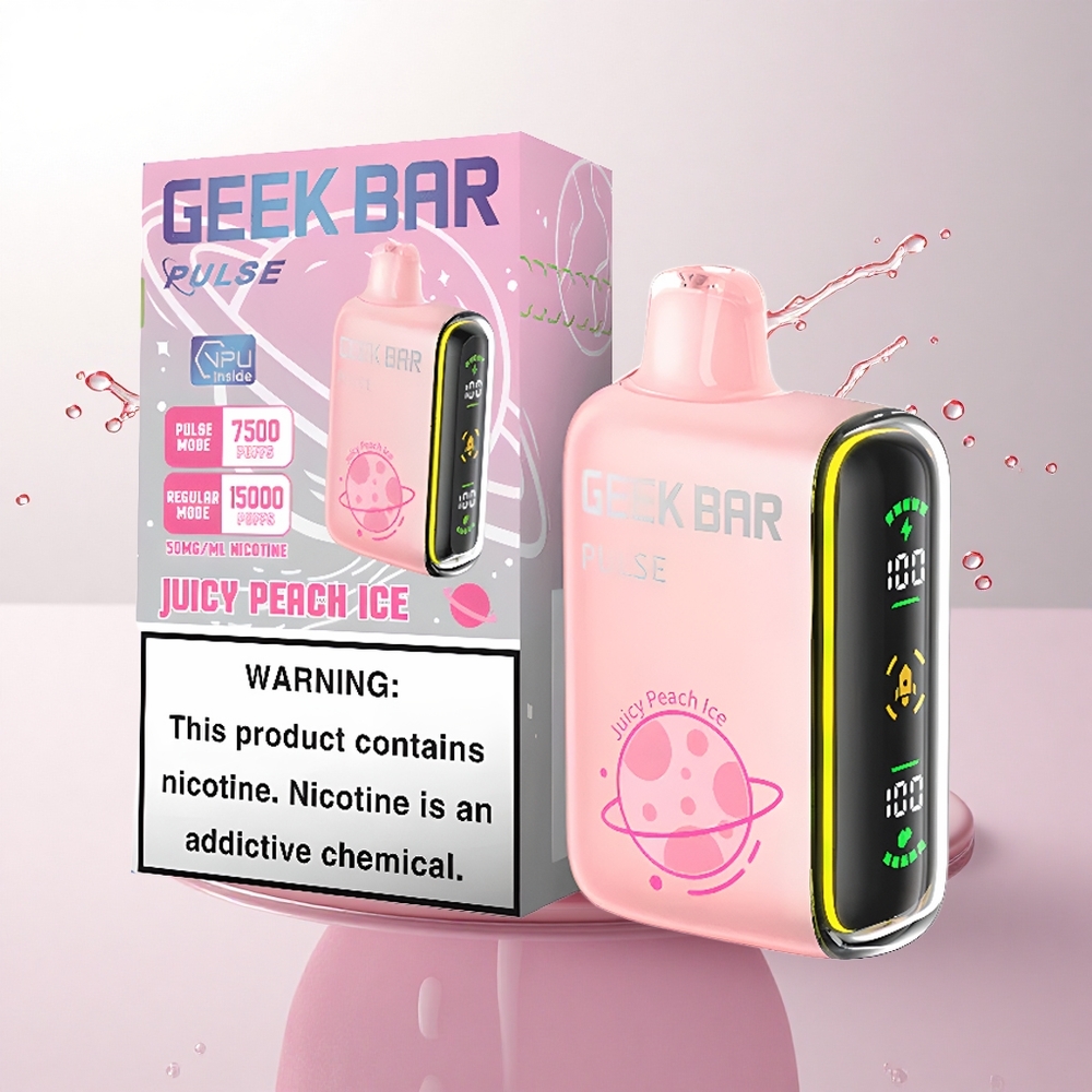 GEEK BAR Pulse 15000 Puffs Gezegen Sürümü 16ML 5% Nikotin 650mAh