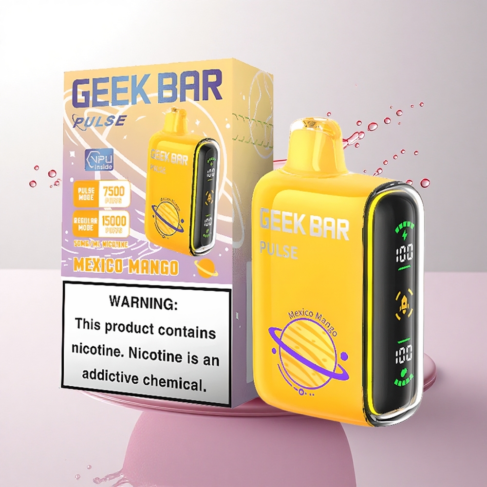 GEEK BAR Pulse 15000 Puffs Gezegen Sürümü 16ML 5% Nikotin 650mAh