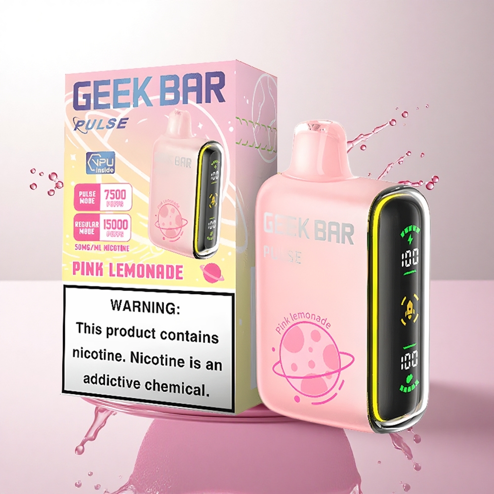 GEEK BAR Pulse 15000 Puffs Gezegen Sürümü 16ML 5% Nikotin 650mAh