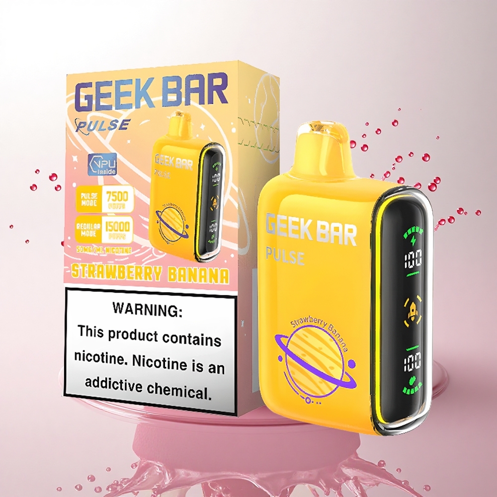 GEEK BAR Pulse 15000 Puffs Gezegen Sürümü 16ML 5% Nikotin 650mAh