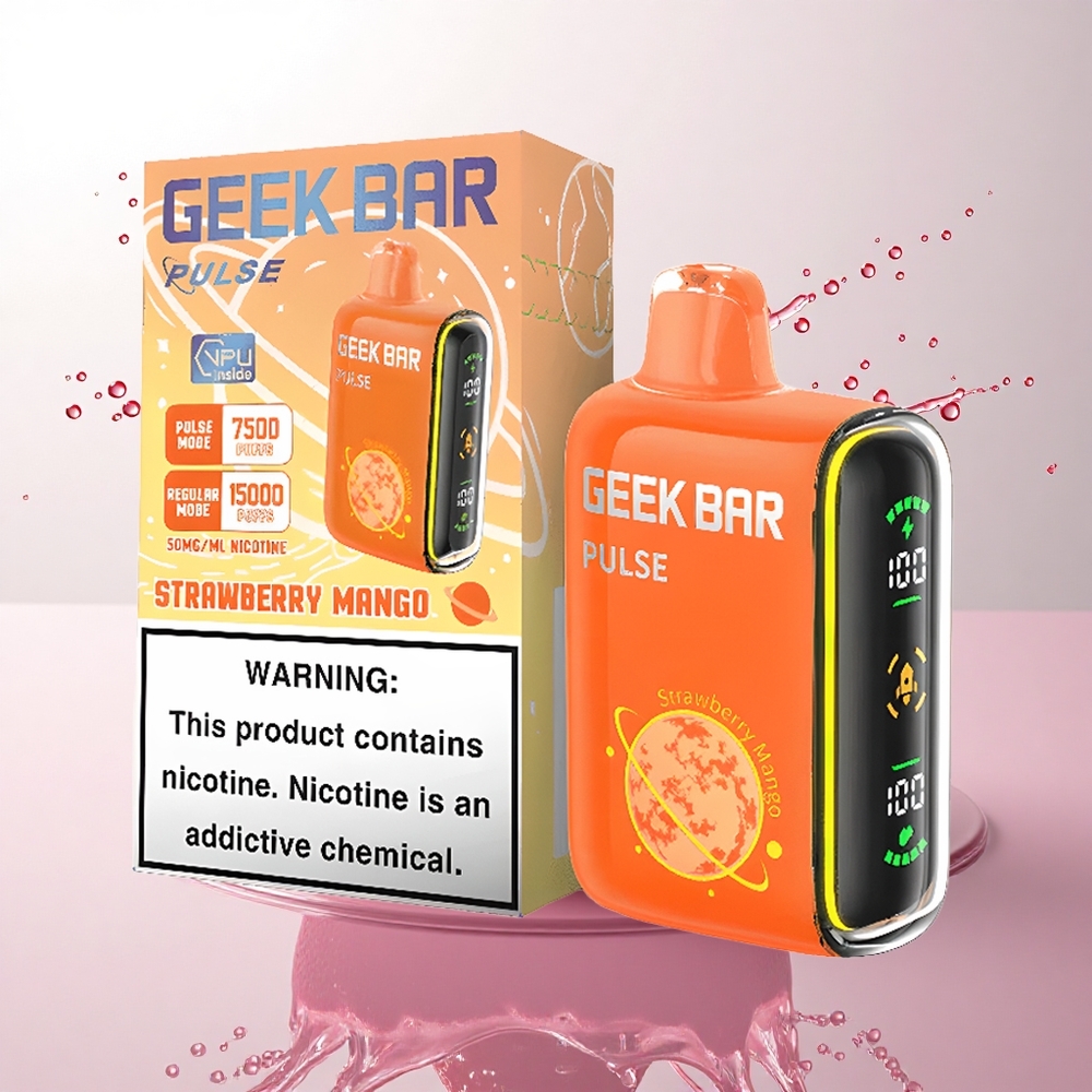 GEEK BAR Pulse 15000 Puffs Gezegen Sürümü 16ML 5% Nikotin 650mAh
