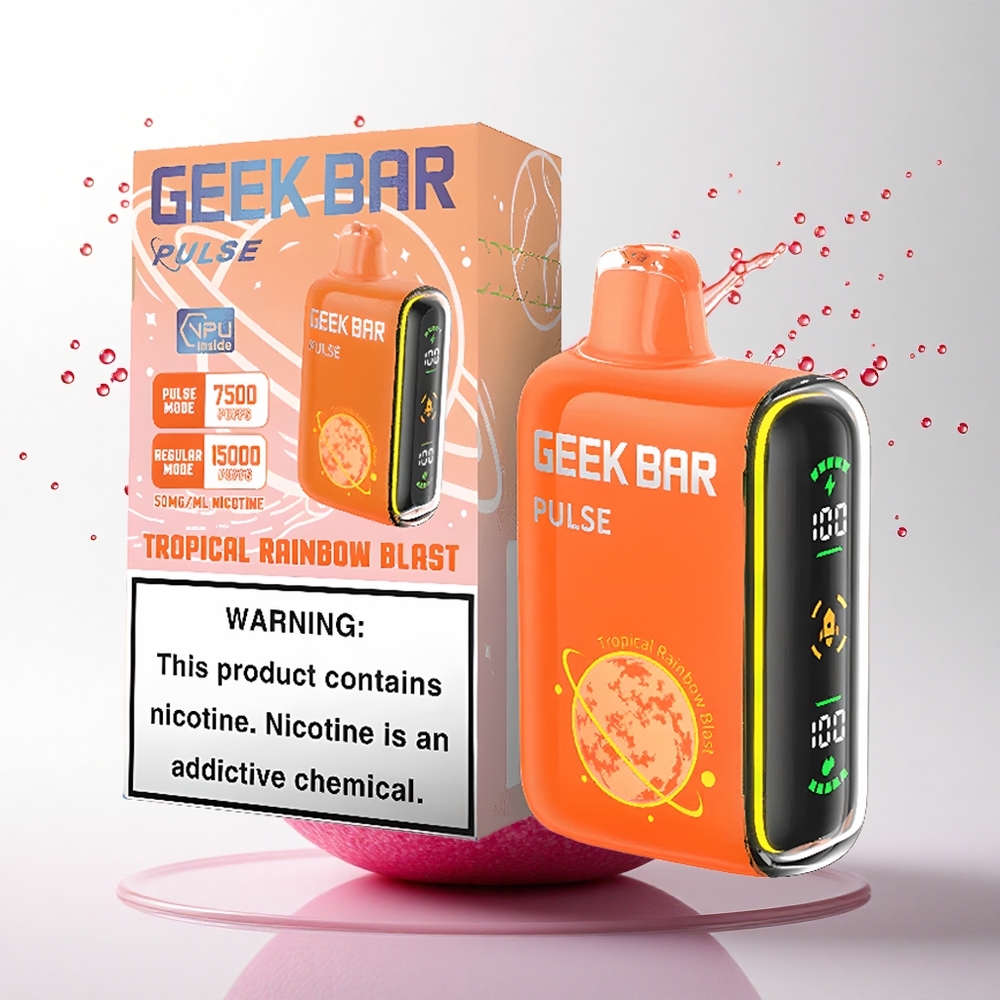GEEK BAR Pulse 15000 Puffs Gezegen Sürümü 16ML 5% Nikotin 650mAh