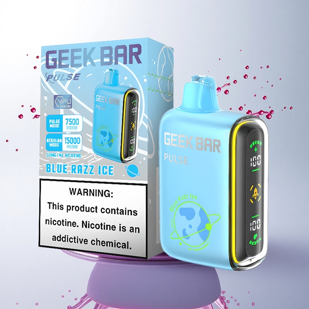 GEEK BAR Pulse 15000 Puffs Gezegen Sürümü 16ML 5% Nikotin 650mAh