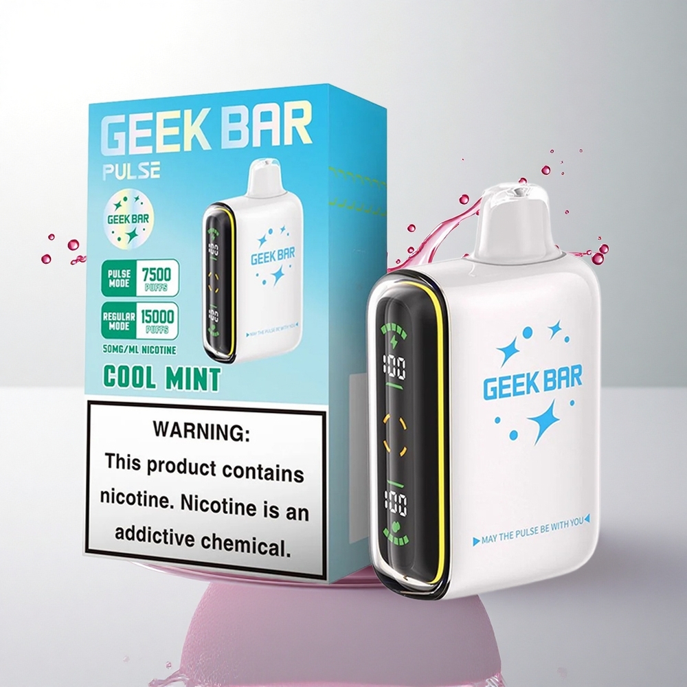 GEEK BAR Pulse 15000 Puffs Gezegen Sürümü 16ML 5% Nikotin 650mAh