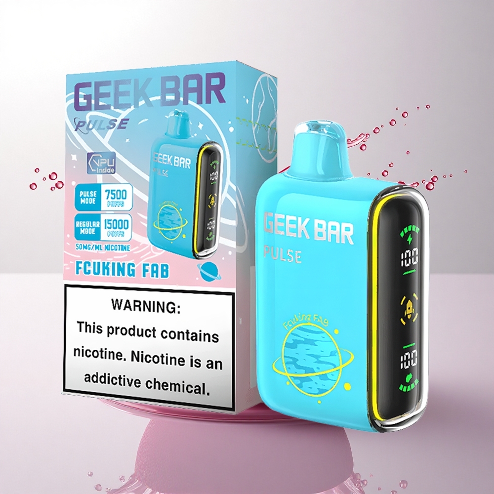 GEEK BAR Pulse 15000 Puffs Gezegen Sürümü 16ML 5% Nikotin 650mAh