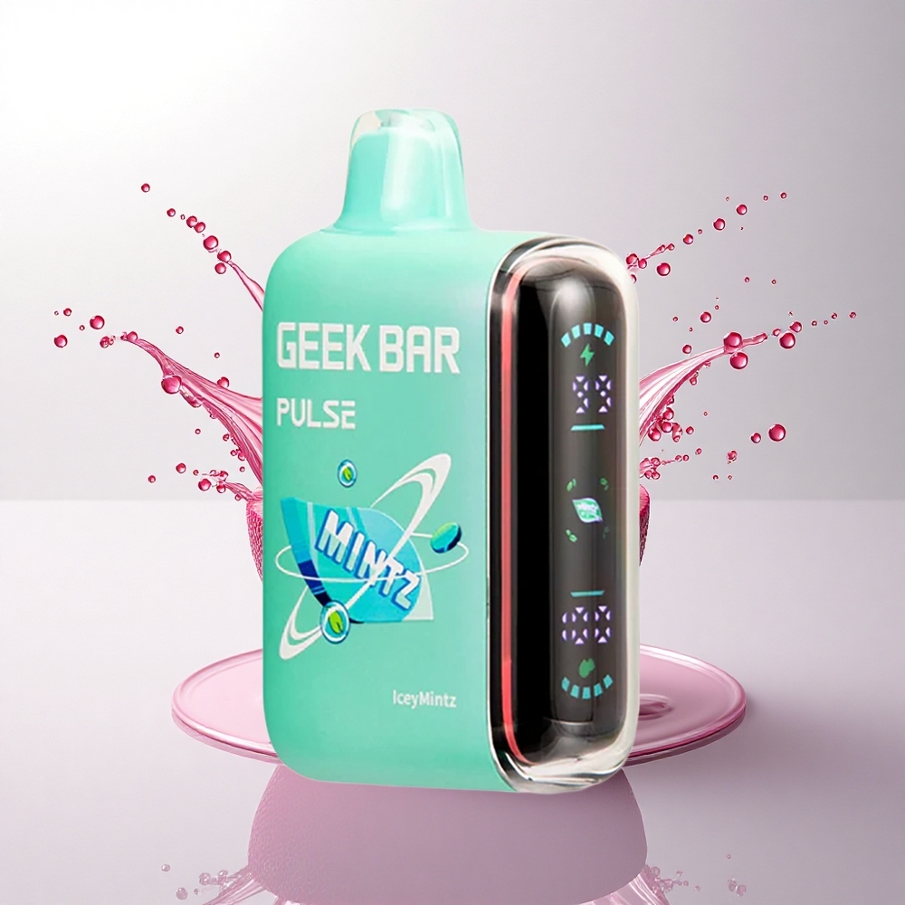 GEEK BAR Pulse 15000 Puffs Mintz Baskı 16ML Nikotin %5 650 mAh