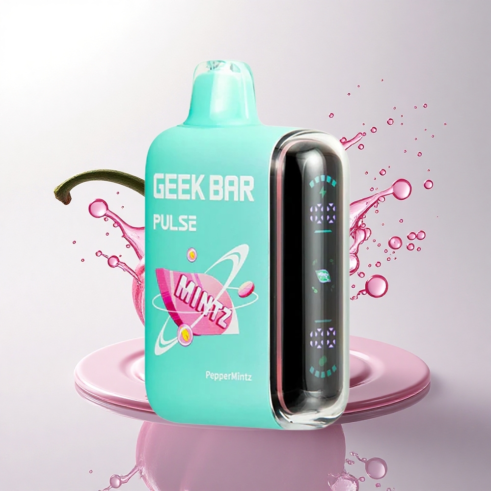 GEEK BAR Pulse 15000 Puffs Mintz Baskı 16ML Nikotin %5 650 mAh
