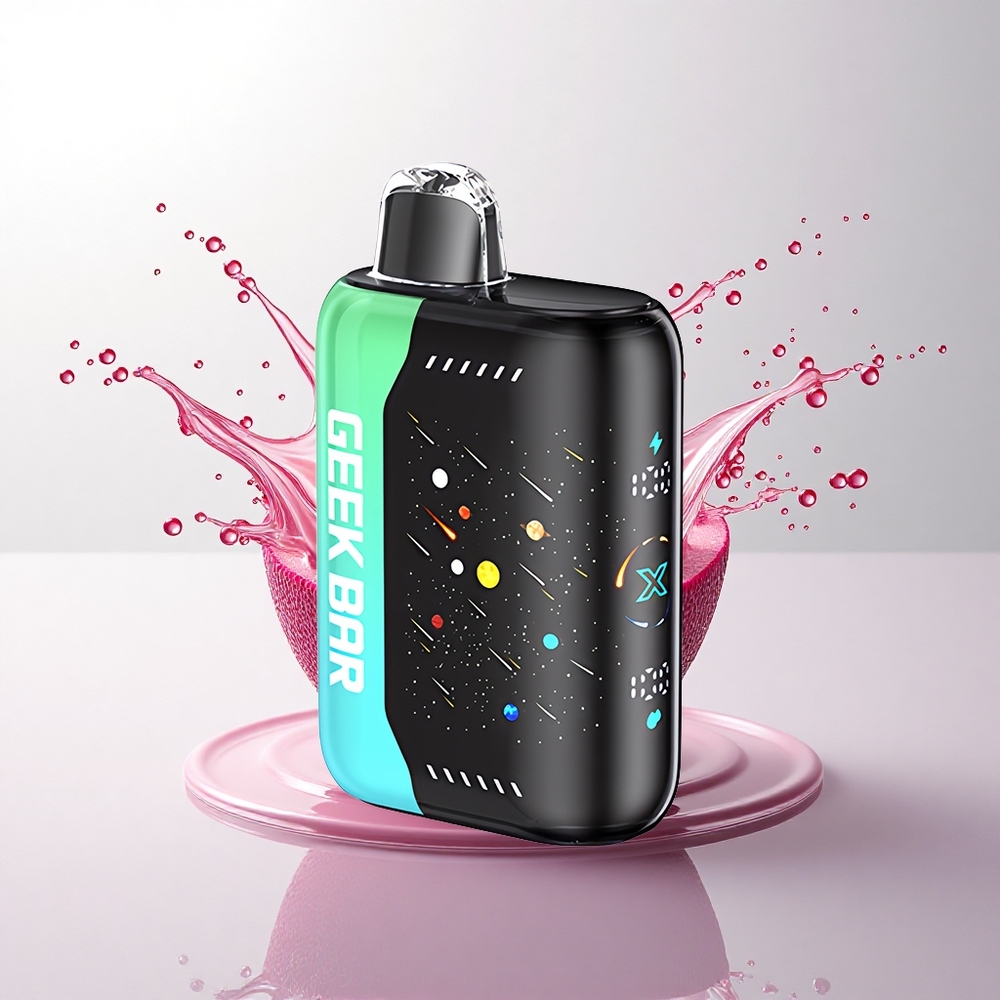 GEEK BAR Pulse X 42K Puffs Meteor Edition Atl Nane Meteor Sürümü 820mAh Hızlı Şarj Çift Örgül Bobin