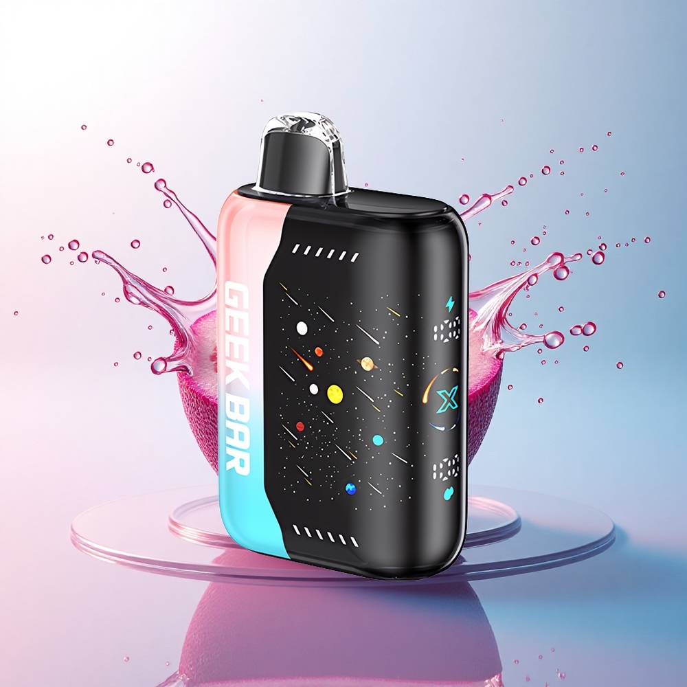 GEEK BAR Pulse X 42K Puffs Meteor Edition Pembe & Mavi 820mAh Hızlı Şarj Nikotin %5