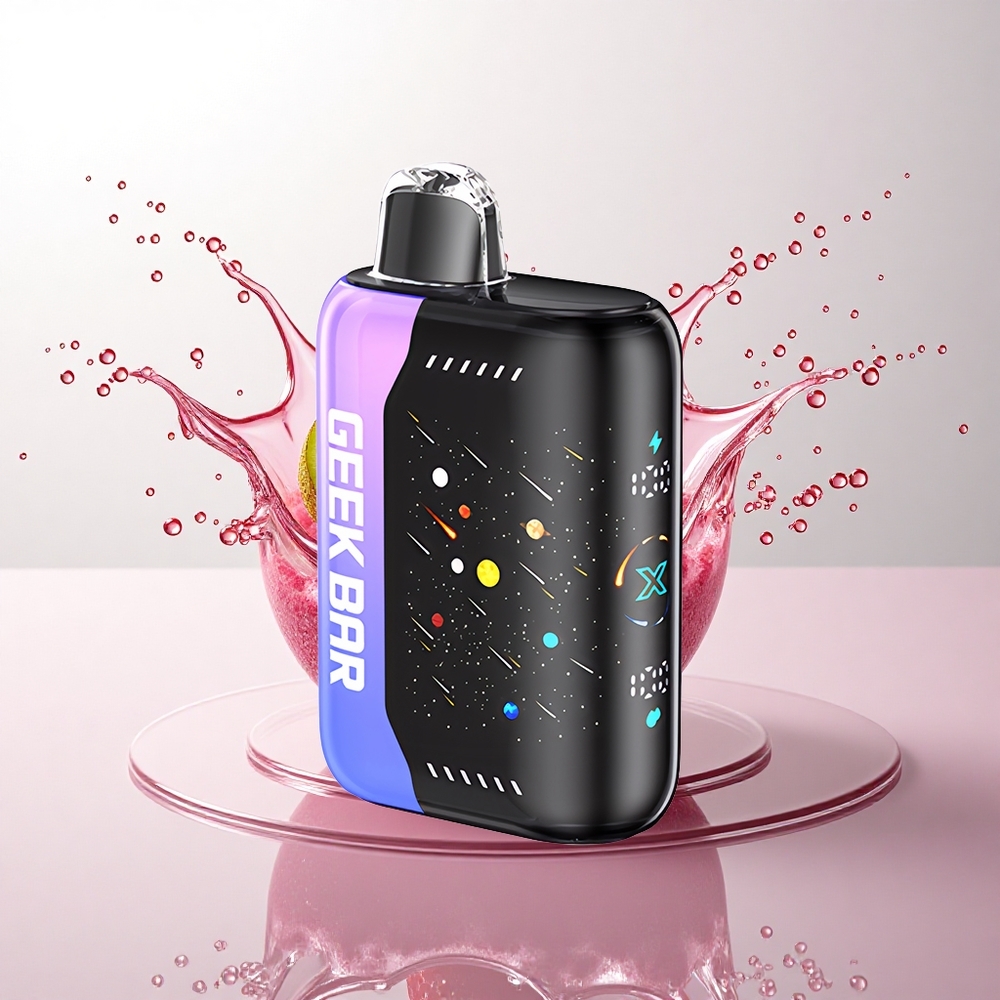 GEEK BAR Pulse X 42K Puffs Meteor Edition Çilek Kivi Buz DTL Sonsuz Kontrol 820mAh