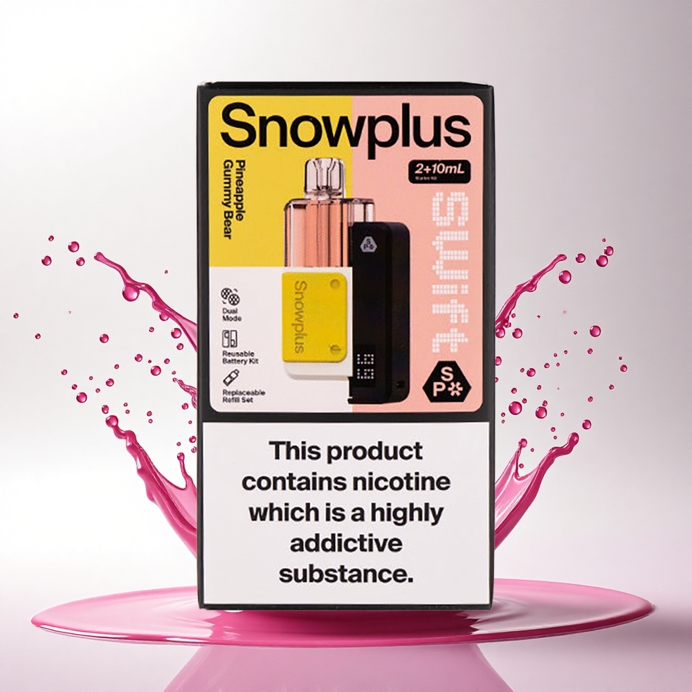 Snowplus Swift 5000 Puffs Ananaslı Jelibon Ayı 1000 mAh Dual Mesh