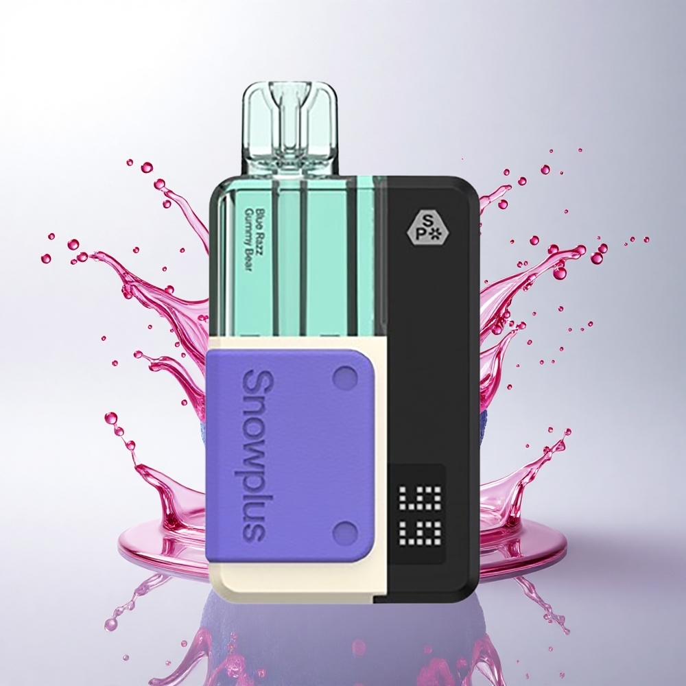 Snowplus Swift 5000 Puffs Mavi Ahududu Jelibon Dual Mesh 2% Nikotin 1000 mAh