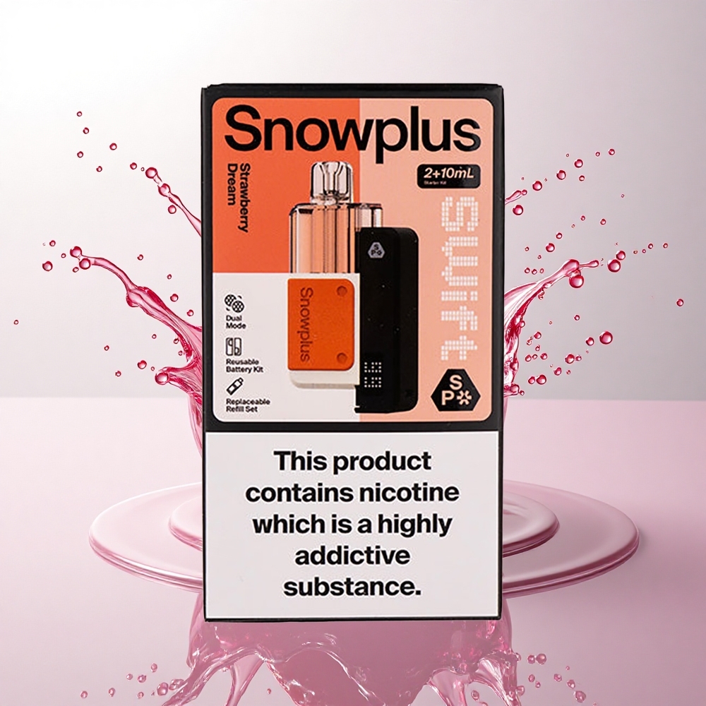 Snowplus Swift 5000 Puffs Çilek Rüyası Dual Mesh 1000 mAh
